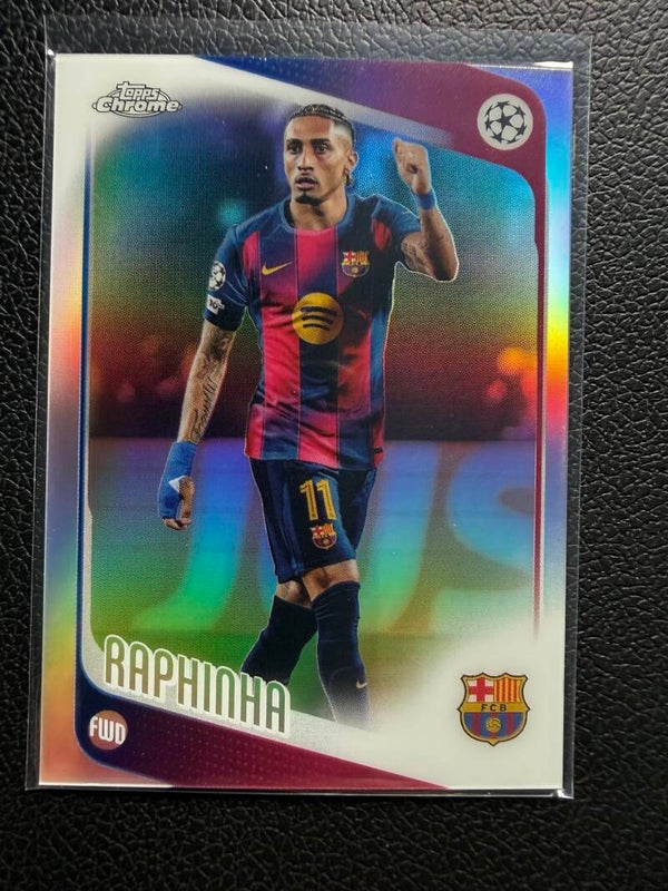 Topps UCC Chrome 25/26 Raphinha Parallel