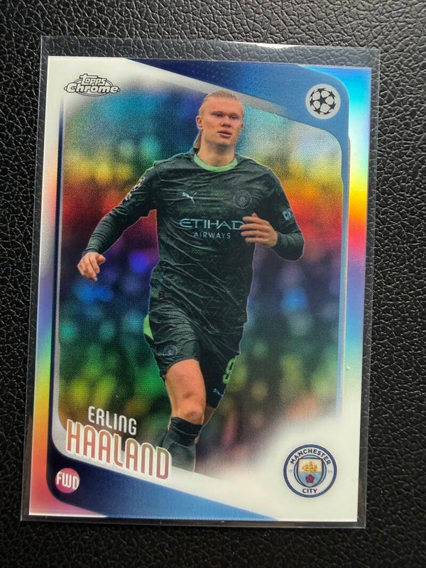 Topps UCC Chrome 25/26 Erling Haaland Parallel