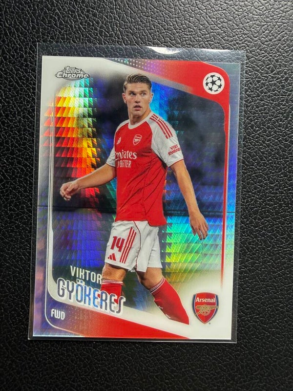 Topps UCC Chrome 25/26 Viktor Gyökeres Parallel
