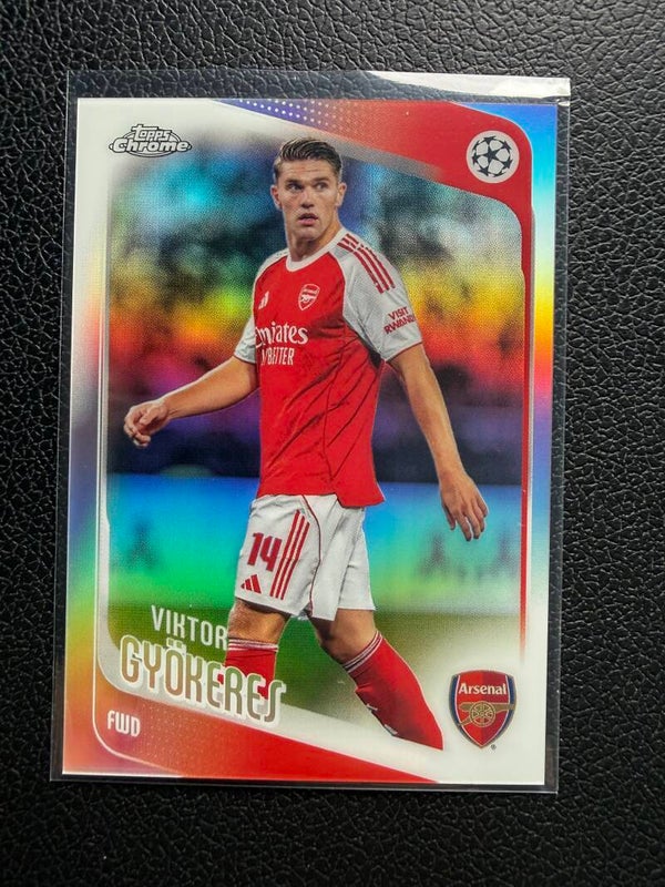 Topps UCC Chrome 25/26 Viktor Gyökeres Parallel