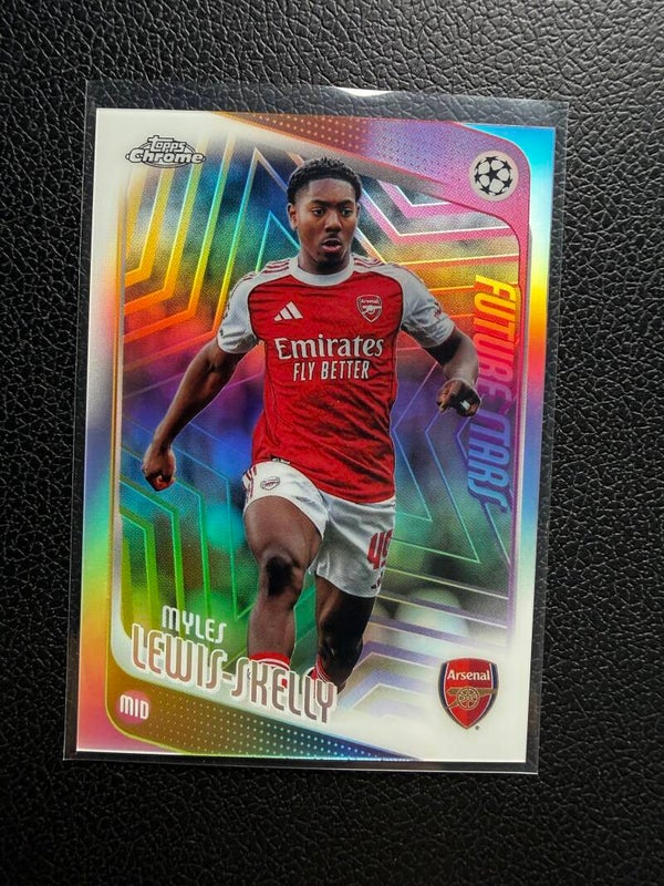 Topps UCC Chrome 25/26 Myles Lewis-Skelly Parallel