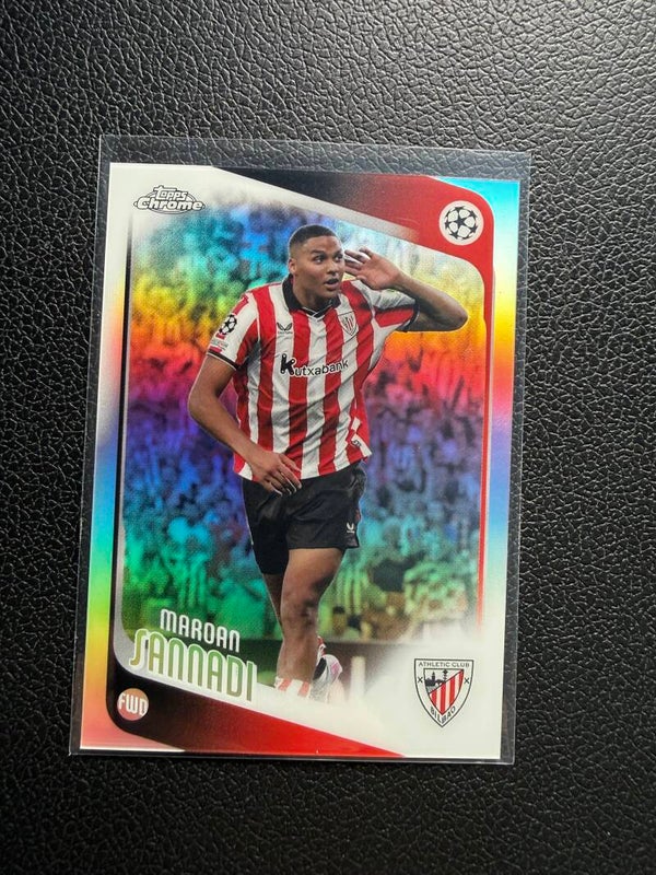 Topps UCC Chrome 25/26 Maroan Sannadi Parallel
