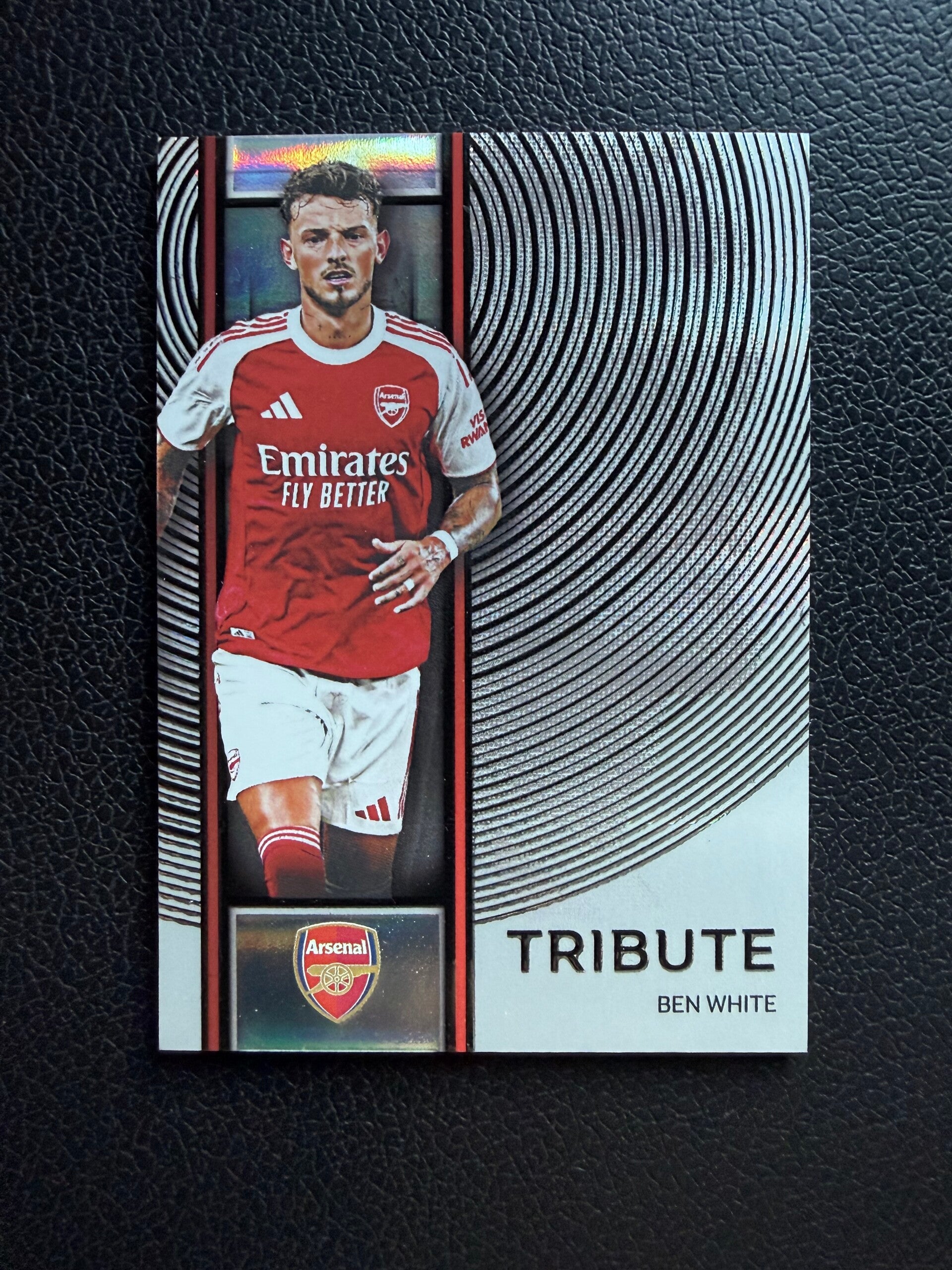 Futera Arsenal Platinum 25/26 Ben White nummerert 2/3