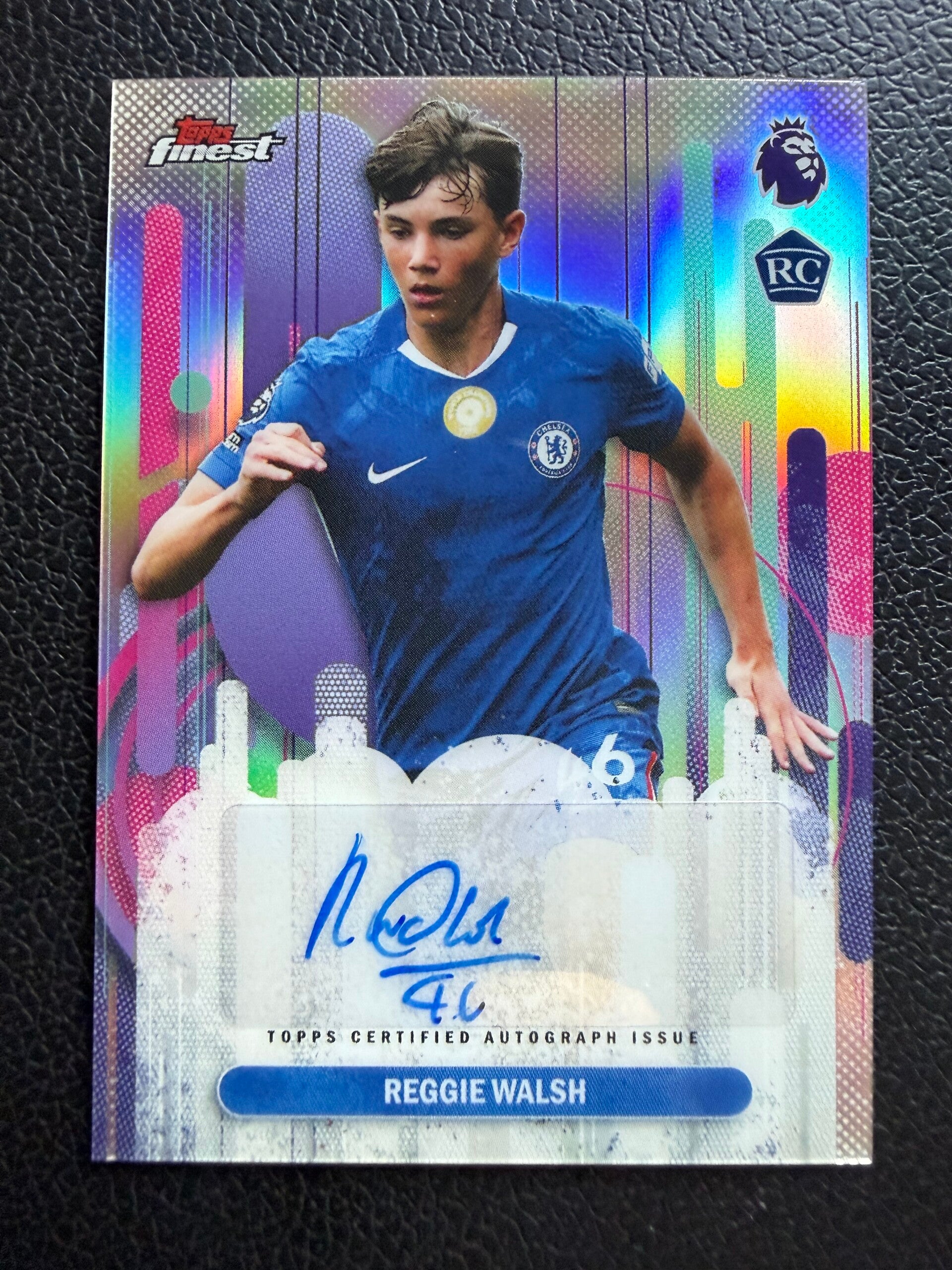 Topps Finest Premier League 25/26 Reggie Walsh RC auto