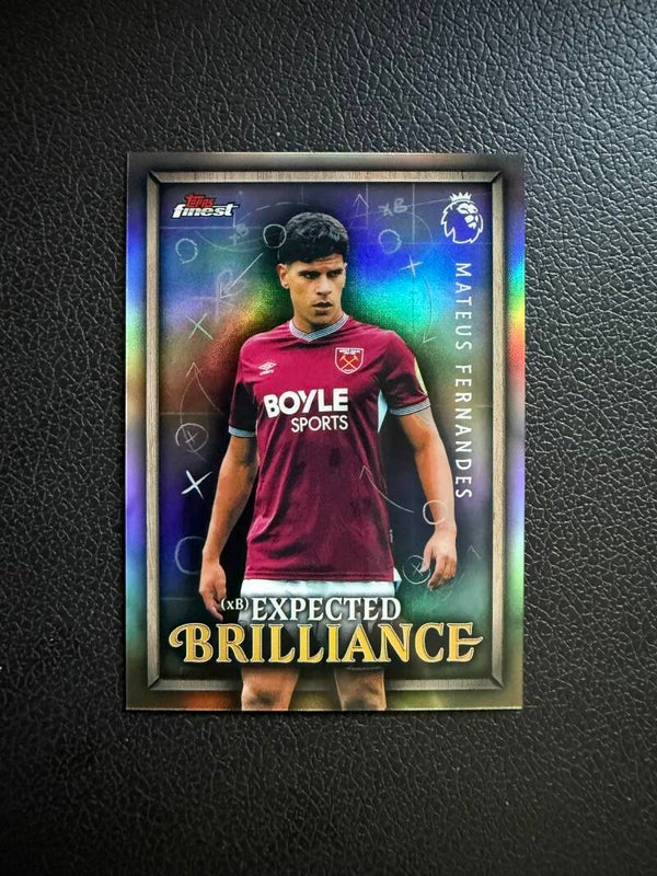 Topps Finest Premier League 25/26 Mateus Fernandes