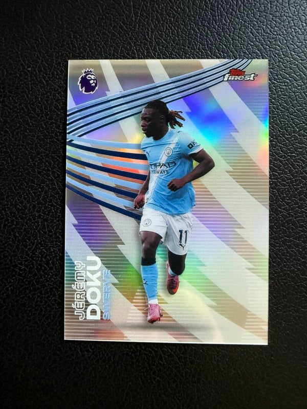 Topps Finest Premier League 25/26 Jérémy Doku