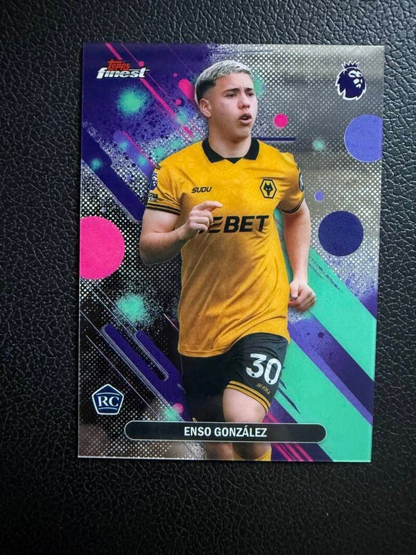 Topps Finest Premier League 25/26 Enso González RC