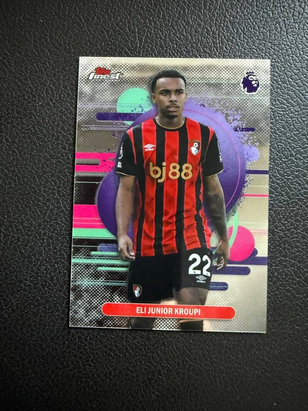 Topps Finest Premier League 25/26 Eli Junior Kroupi