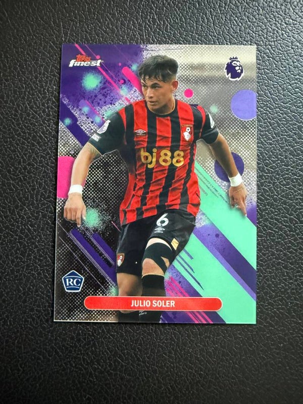 Topps Finest Premier League 25/26 Julio Soler RC