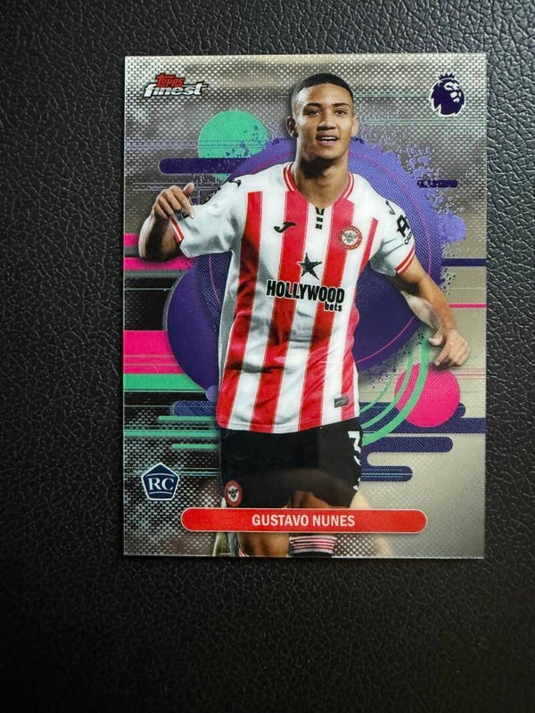 Topps Finest Premier League 25/26 Gustavo Nunes RC