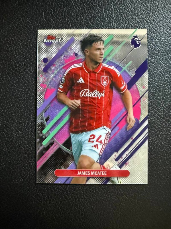 Topps Finest Premier League 25/26 James McAtee