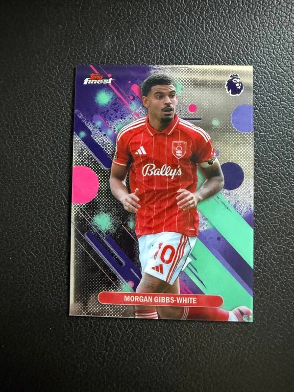 Topps Finest Premier League 25/26 Morgan Gibbs-White