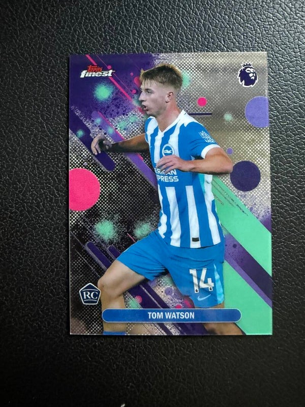 Topps Finest Premier League 25/26 Tom Watson RC