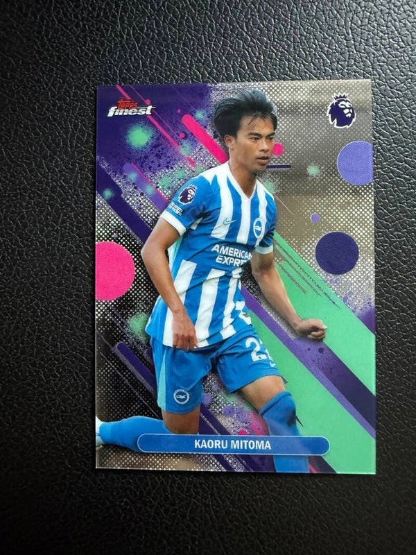 Topps Finest Premier League 25/26 Kaoru Mitoma