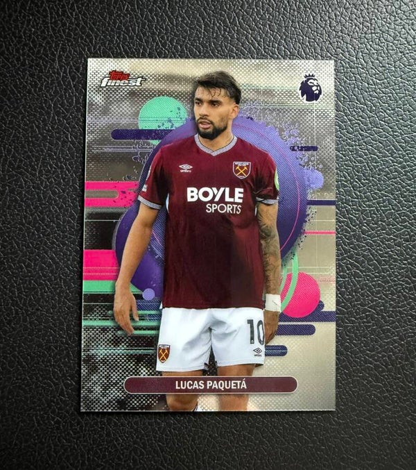 Topps Finest Premier League 25/26 Lucas Paquetá