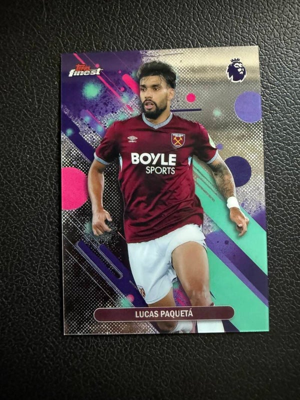 Topps Finest Premier League 25/26 Lucas Paquetá