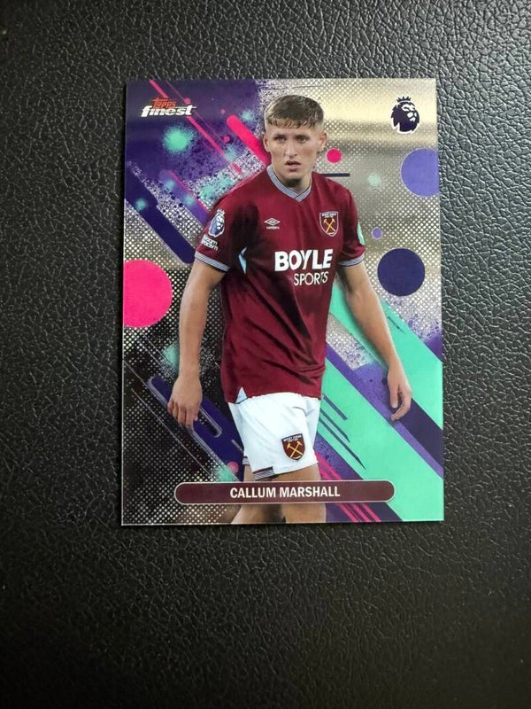 Topps Finest Premier League 25/26 Callum Marshall