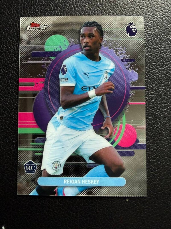 Topps Finest Premier League 25/26 Reigan Heskey - RC