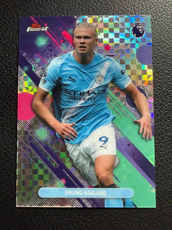 Topps Finest Premier League 25/26 Erling Haaland Parallel
