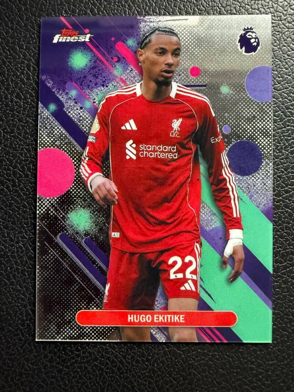 Topps Finest Premier League 25/26 Hugo Ekitike