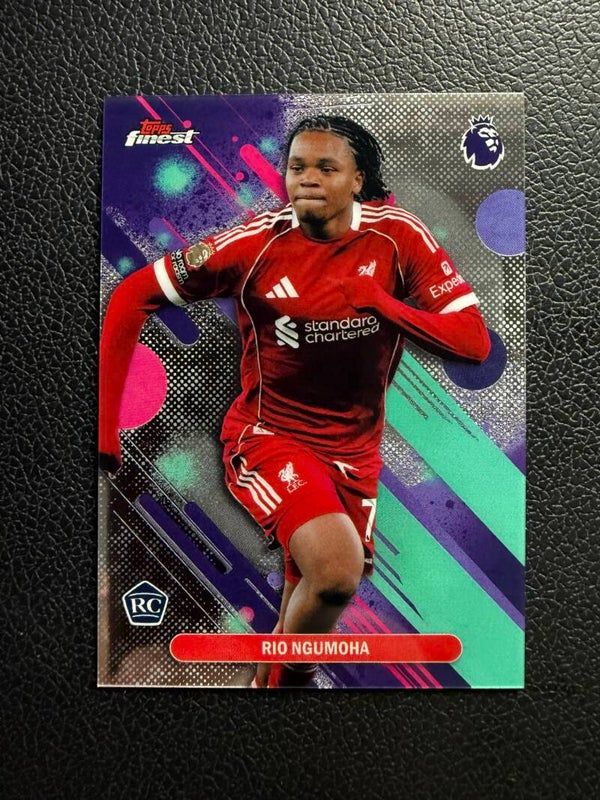 Topps Finest Premier League 25/26 Rio Ngumoha RC