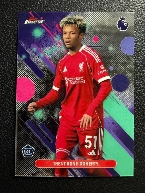 Topps Finest Premier League 25/26 Trent Koné-Doherty