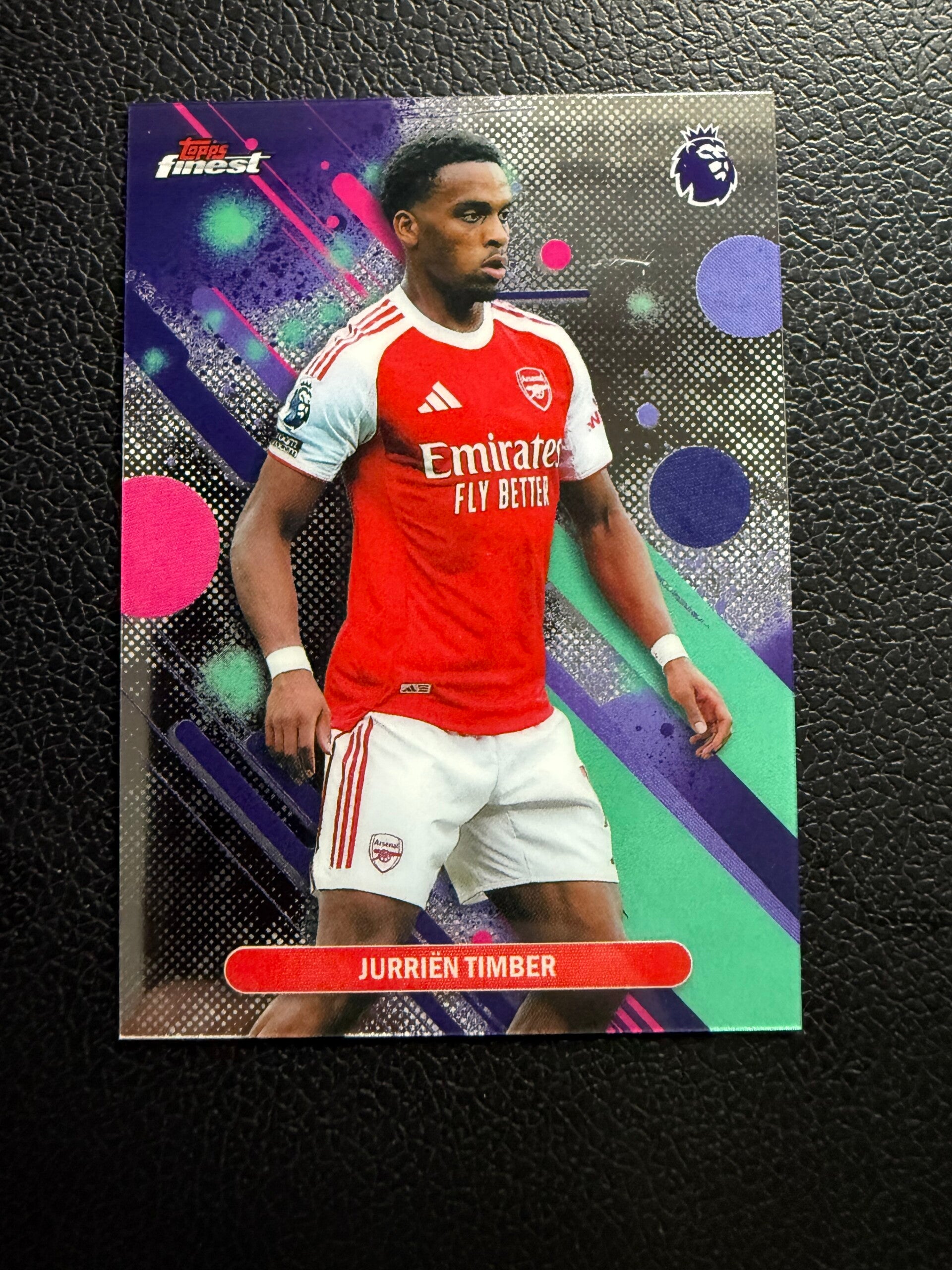 Topps Finest Premier League 25/26 Jurriën Timber