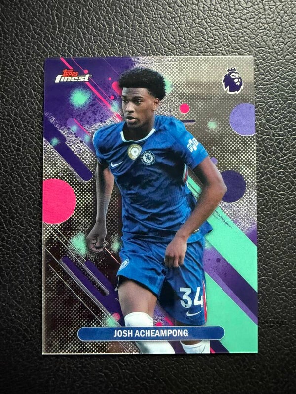 Topps Finest Premier League 25/26 Josh Acheampong