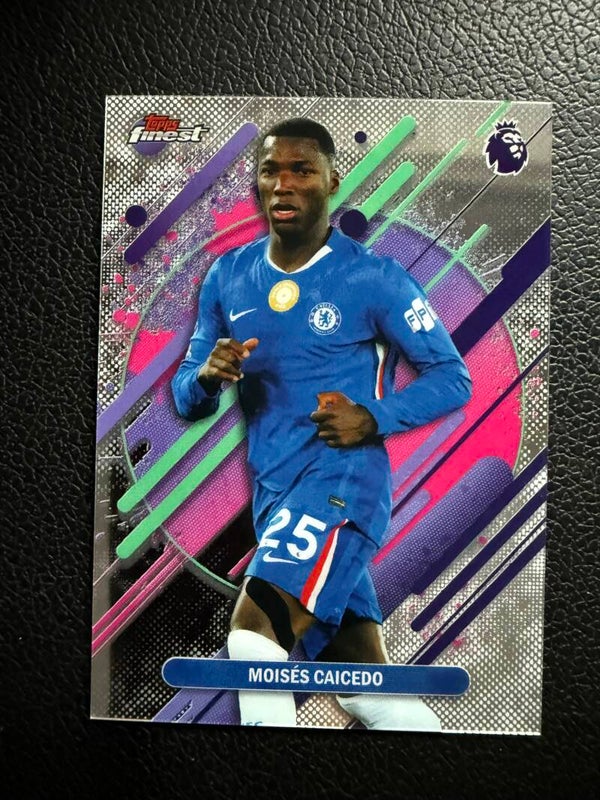 Topps Finest Premier League 25/26 Moisés Caicedo