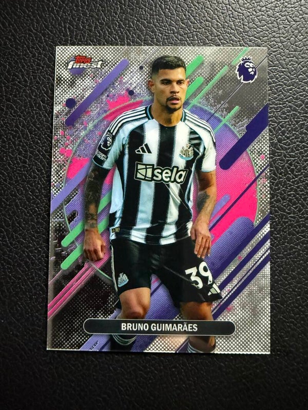 Topps Finest Premier League 25/26 Bruno Guimarães