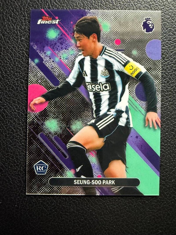 Topps Finest Premier League 25/26 Seung-Soo Park RC