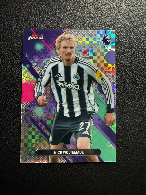 Topps Finest Premier League 25/26 Nick Woltemade Parallel