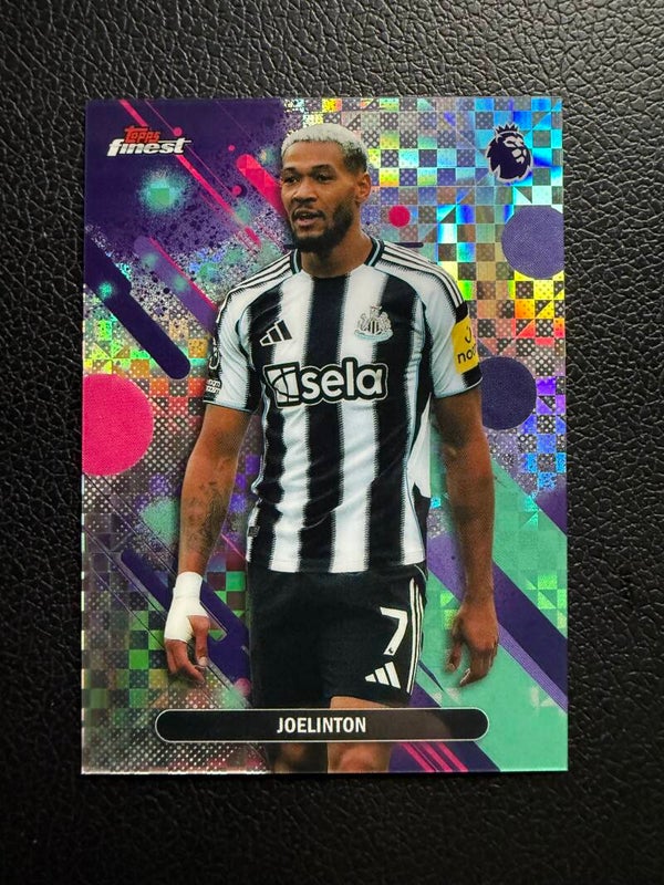 Topps Finest Premier League 25/26 Joelinton Parallel
