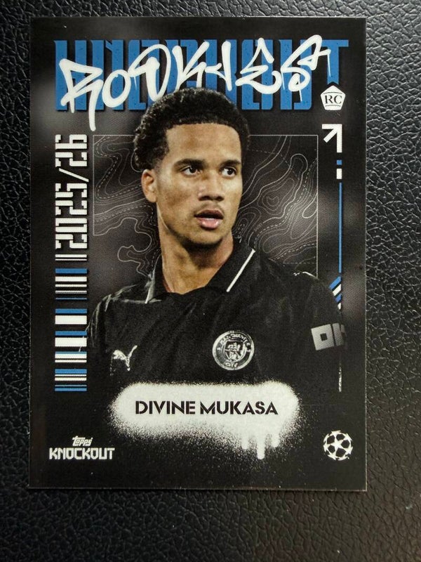 Topps Knockout 25/26 - Divine Mukasa RC