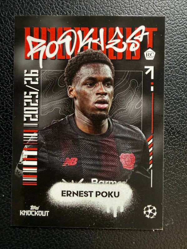 Topps Knockout 25/26 - Ernest Poku RC