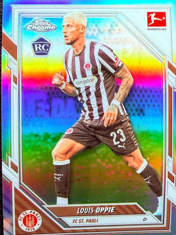 Topps Bundesliga Chrome 25/26 Louis Oppie RC