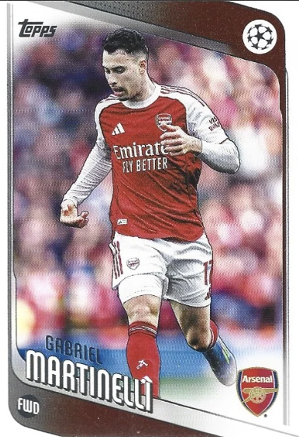 Topps UCC Flagship 25/26 Gabriel Martinelli