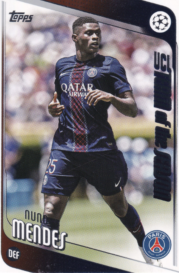 Topps UCC Flagship 25/26 Nuno Mendes