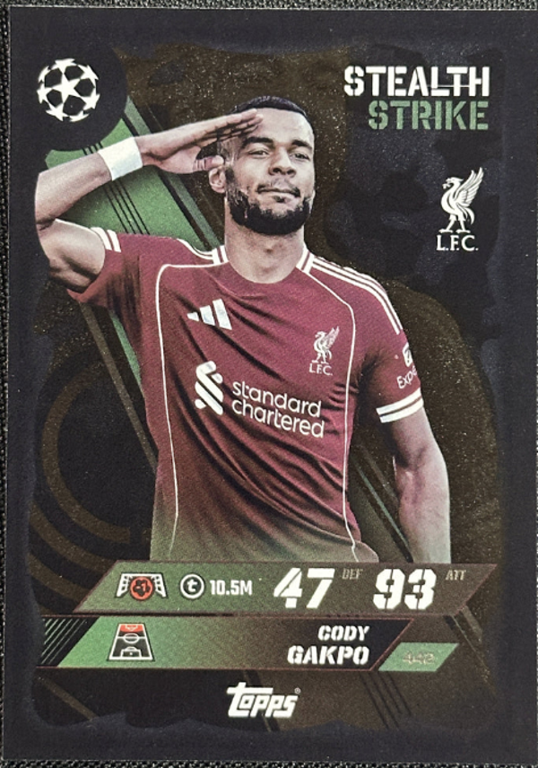 Topp Match Attax Extra 25/26 Cody Gakpo