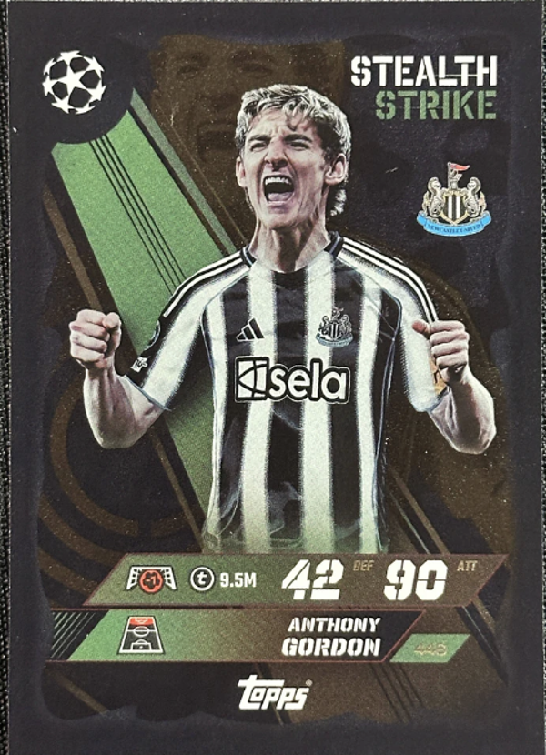 Topp Match Attax Extra 25/26 Anthony Gordon