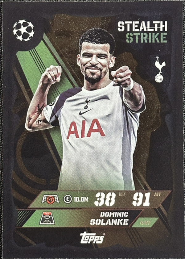Topp Match Attax Extra 25/26 Dominic Solanke