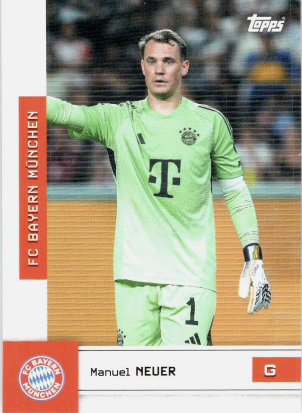 Topps Bayern München Team Set 25/26 Manuel Neuer