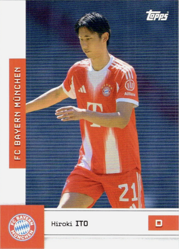 Topps Bayern München Team Set 25/26 Hiroki Ito