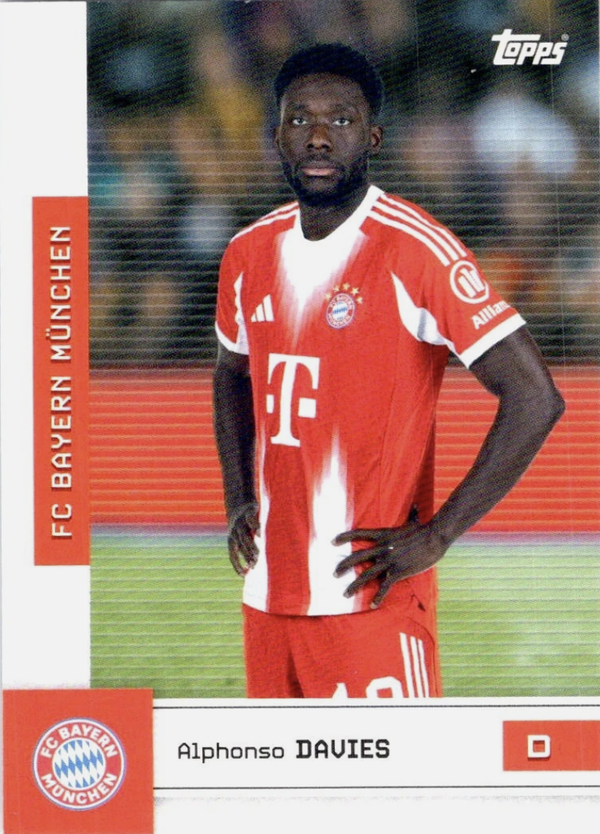 Topps Bayern München Team Set 25/26 Alphonso Davies