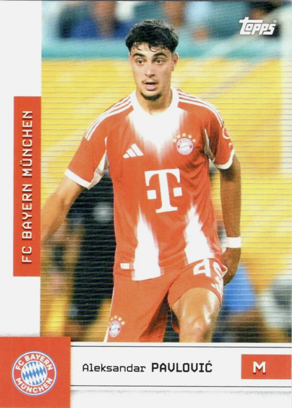 Topps Bayern München Team Set 25/26 Aleksandar Pavlovic