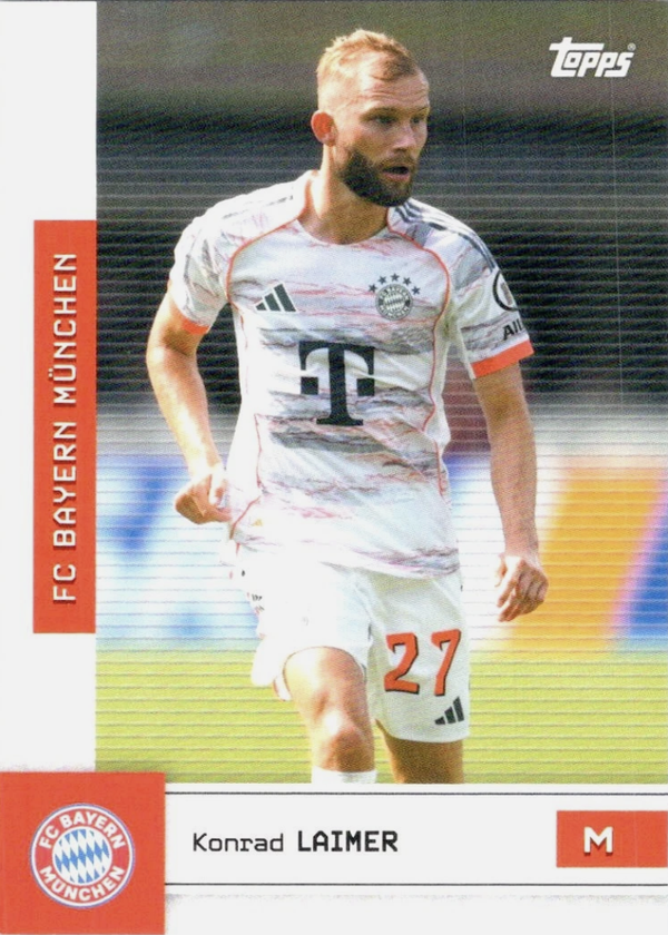 Topps Bayern München Team Set 25/26 Konrad Laimer