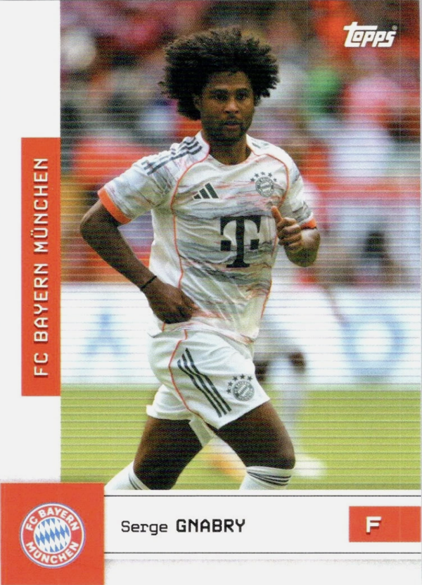 Topps Bayern München Team Set 25/26 Serge Gnabry