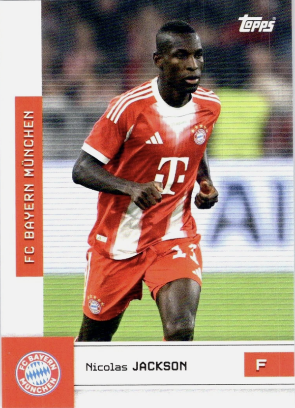 Topps Bayern München Team Set 25/26 Nicolas Jackson