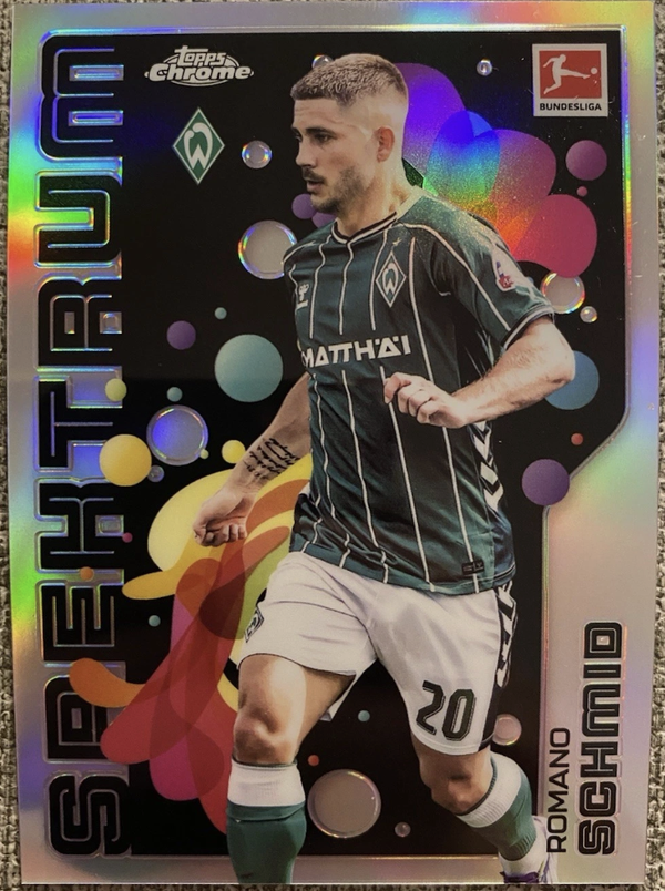 Topps Bundesliga Chrome 25/26 Romano Schmid
