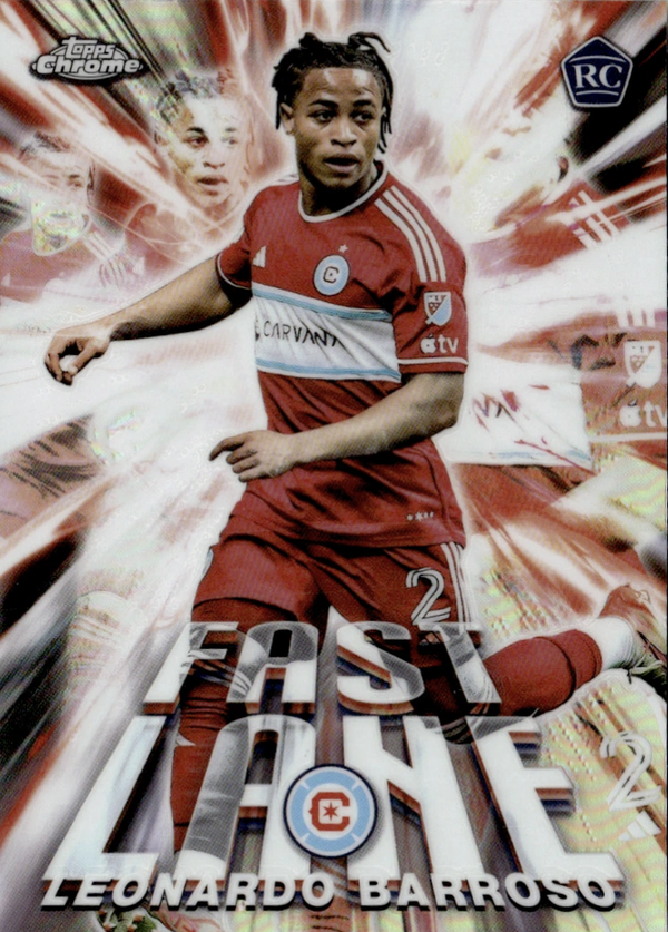 Topps MLS Chrome 25/26 Leonardo Barroso RC